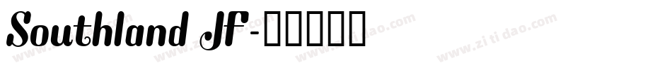 Southland JF字体转换
